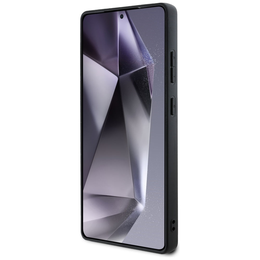 Husa pentru Samsung Galaxy S25 Ultra S938, Guess, 4G Grained Big and Classic Logo, Neagra