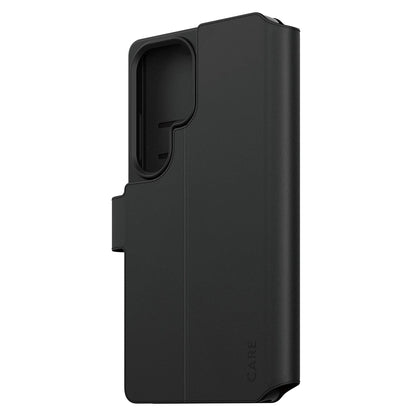 Husa pentru Samsung Galaxy S25 Ultra S938, PanzerGlass, Care Feature Kickstand Wallet, Neagra