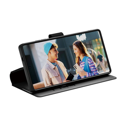 Husa pentru Samsung Galaxy S25 Ultra S938, PanzerGlass, Care Feature Kickstand Wallet, Neagra