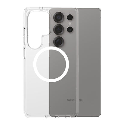Husa pentru Samsung Galaxy S25 Ultra S938, PanzerGlass, Care Urban Combat, Transparenta Alba