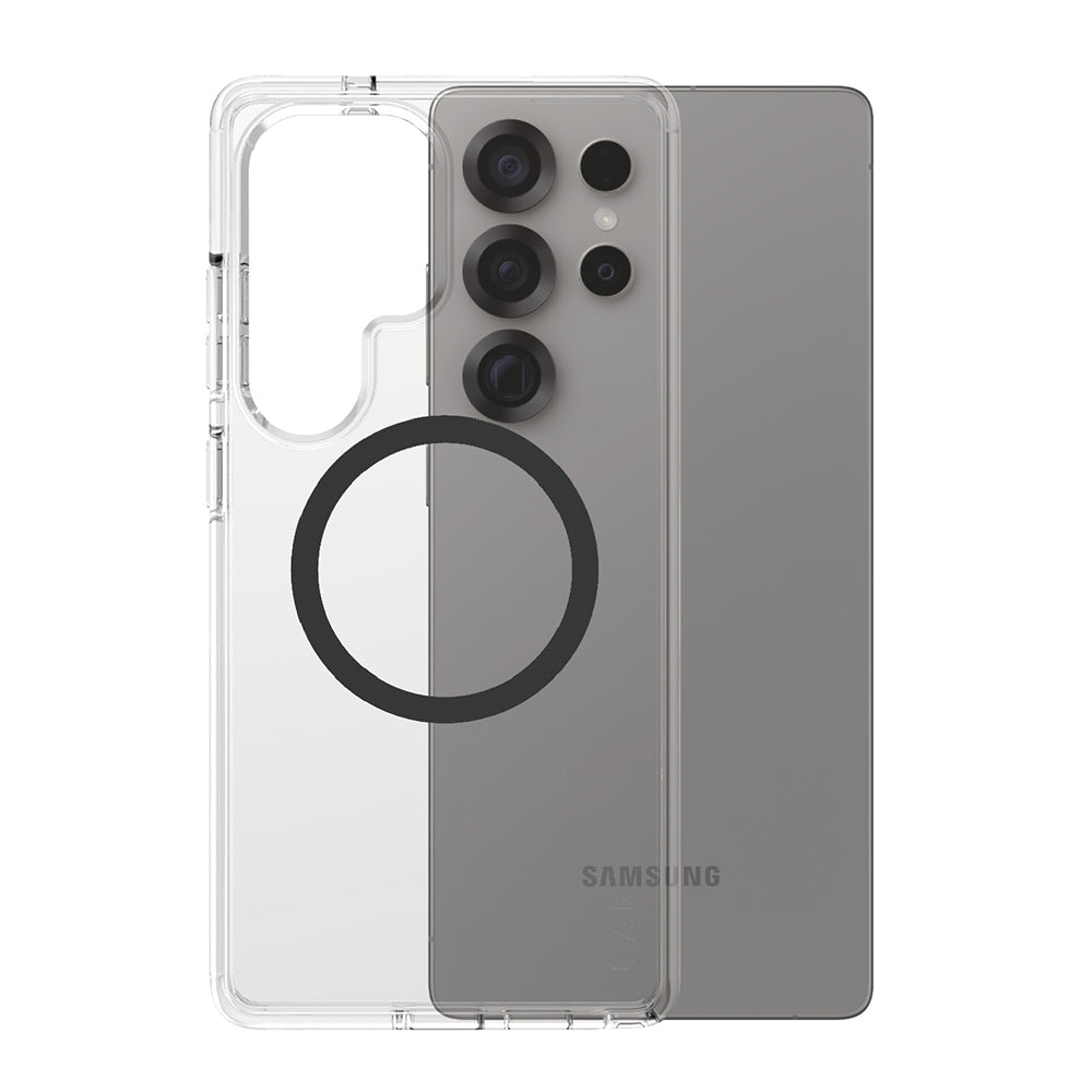 Husa pentru Samsung Galaxy S25 Ultra S938, PanzerGlass, Care Urban Combat, Transparenta Neagra