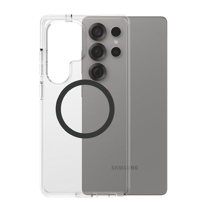 Husa pentru Samsung Galaxy S25 Ultra S938, PanzerGlass, Care Urban Combat, Transparenta Neagra