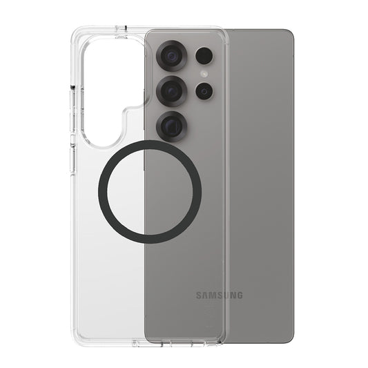 Husa pentru Samsung Galaxy S25 Ultra S938, PanzerGlass, Care Urban Combat, Transparenta Neagra