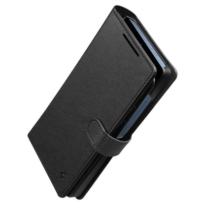 Husa pentru Samsung Galaxy S25 Ultra S938, Spigen, Wallet S, Neagra ACS09124