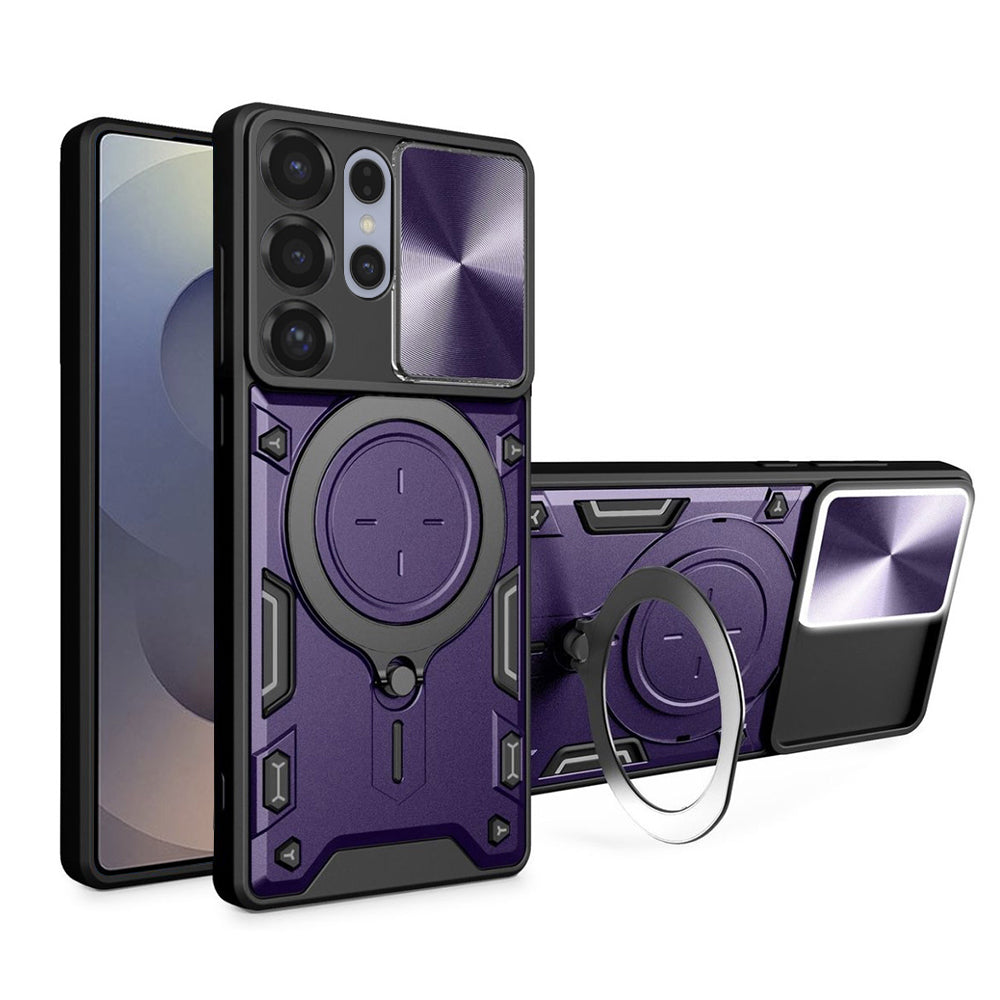 Husa pentru Samsung Galaxy S25 Ultra S938, Techsuit, CamGuard Pro, Mov
