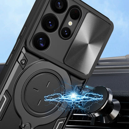 Husa pentru Samsung Galaxy S25 Ultra S938, Techsuit, CamGuard Pro, Mov