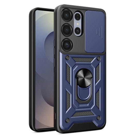 Husa pentru Samsung Galaxy S25 Ultra S938, Techsuit, CamShield, Albastra