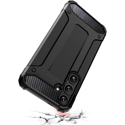 Husa pentru Samsung Galaxy S25 Ultra S938, Techsuit, Hybrid Armor, Neagra