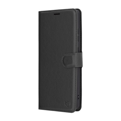 Husa pentru Samsung Galaxy S25 Ultra S938, Techsuit, Leather Folio, Neagra