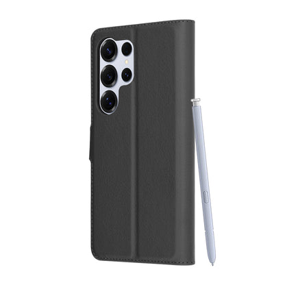 Husa pentru Samsung Galaxy S25 Ultra S938, Techsuit, Leather Folio, Neagra