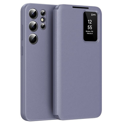 Husa pentru Samsung Galaxy S25 Ultra S938, Techsuit, SmartView, Mov