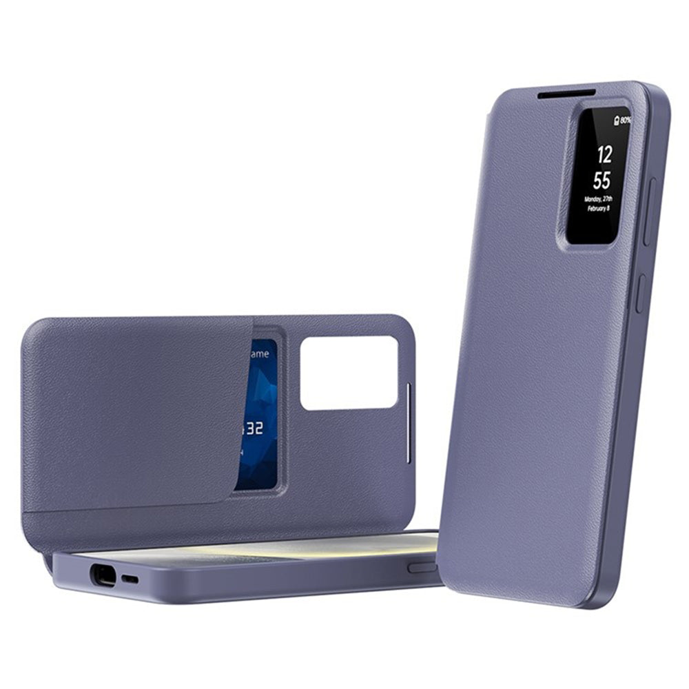 Husa pentru Samsung Galaxy S25 Ultra S938, Techsuit, SmartView, Mov
