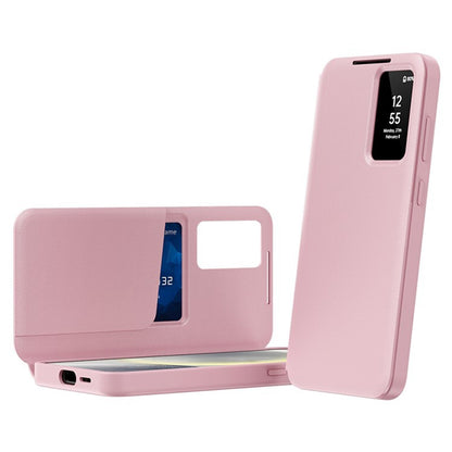 Husa pentru Samsung Galaxy S25 Ultra S938, Techsuit, SmartView, Roz