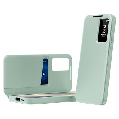 Husa pentru Samsung Galaxy S25 Ultra S938, Techsuit, SmartView, Verde