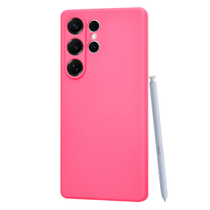Husa pentru Samsung Galaxy S25 Ultra S938, Techsuit, SoftFlex, Roz Inchis