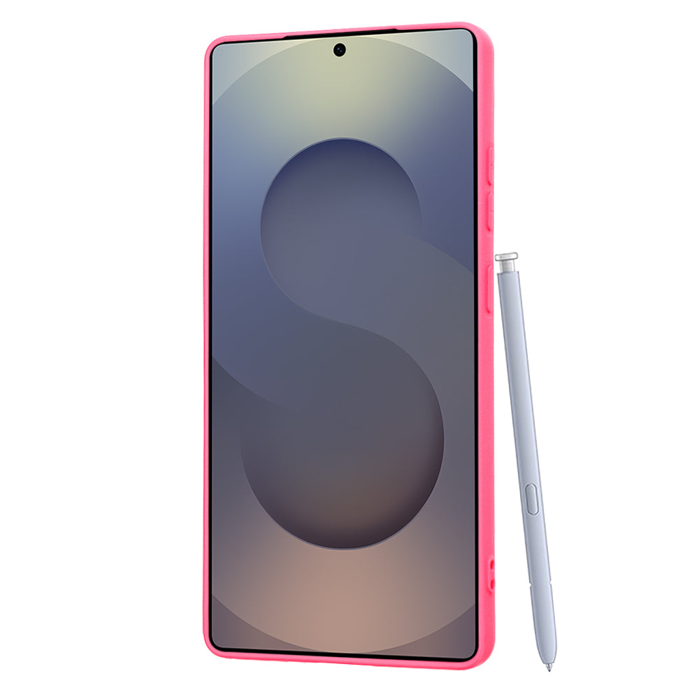 Husa pentru Samsung Galaxy S25 Ultra S938, Techsuit, SoftFlex, Roz Inchis