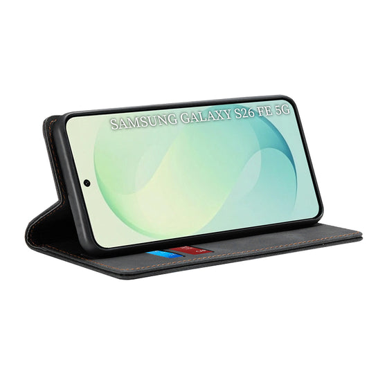 Husa pentru Samsung Galaxy S26 FE S741 / S25 FE, Techsuit, Confy, Neagra
