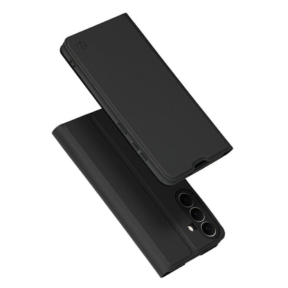 Husa pentru Samsung Galaxy S26 FE / S25 FE, Techsuit, Magskin Book, Neagra