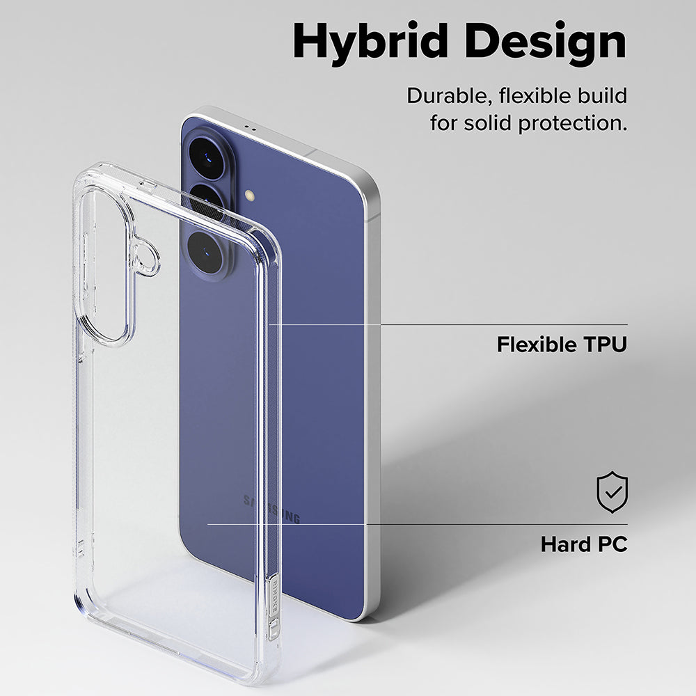 Husa pentru Samsung Galaxy S26 FE S741, Ringke, Fusion, Transparenta