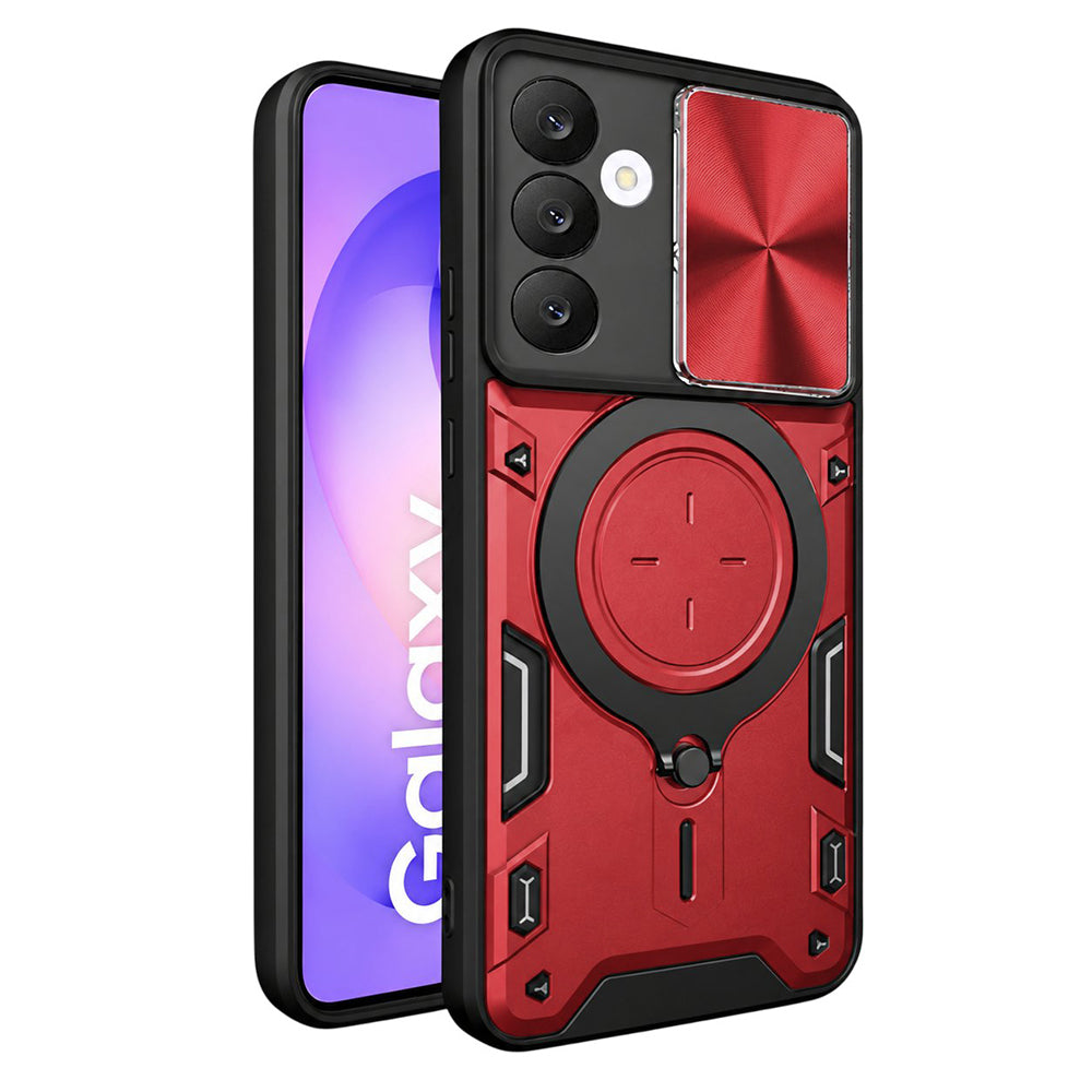 Husa pentru Samsung Galaxy S26 FE S741 / S25 FE, Techsuit, CamGuard Pro, Rosie