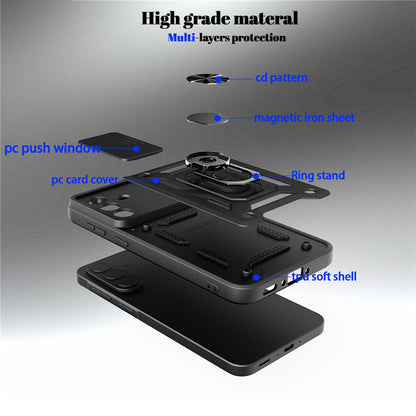 Husa pentru Samsung Galaxy S26 FE S741 / S25 FE, Techsuit, CamShield, Aurie