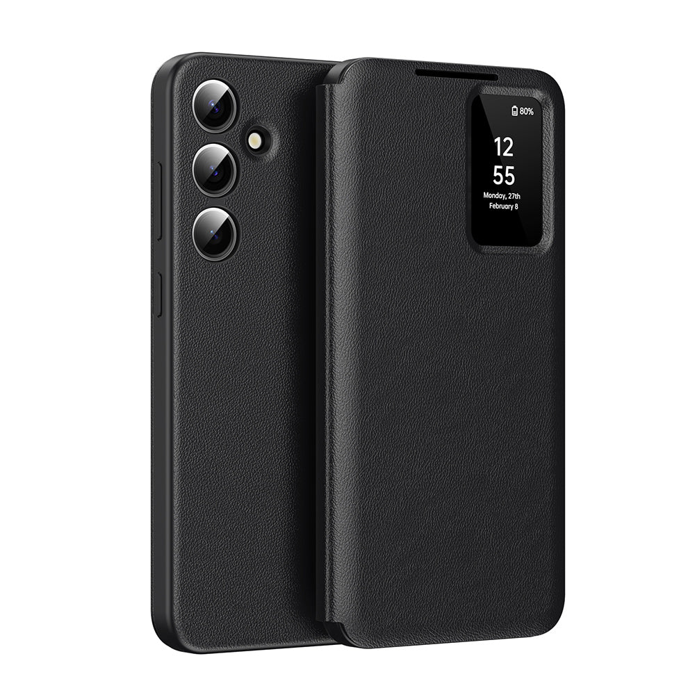 Husa pentru Samsung Galaxy S26 FE, Techsuit, SmartView, Neagra