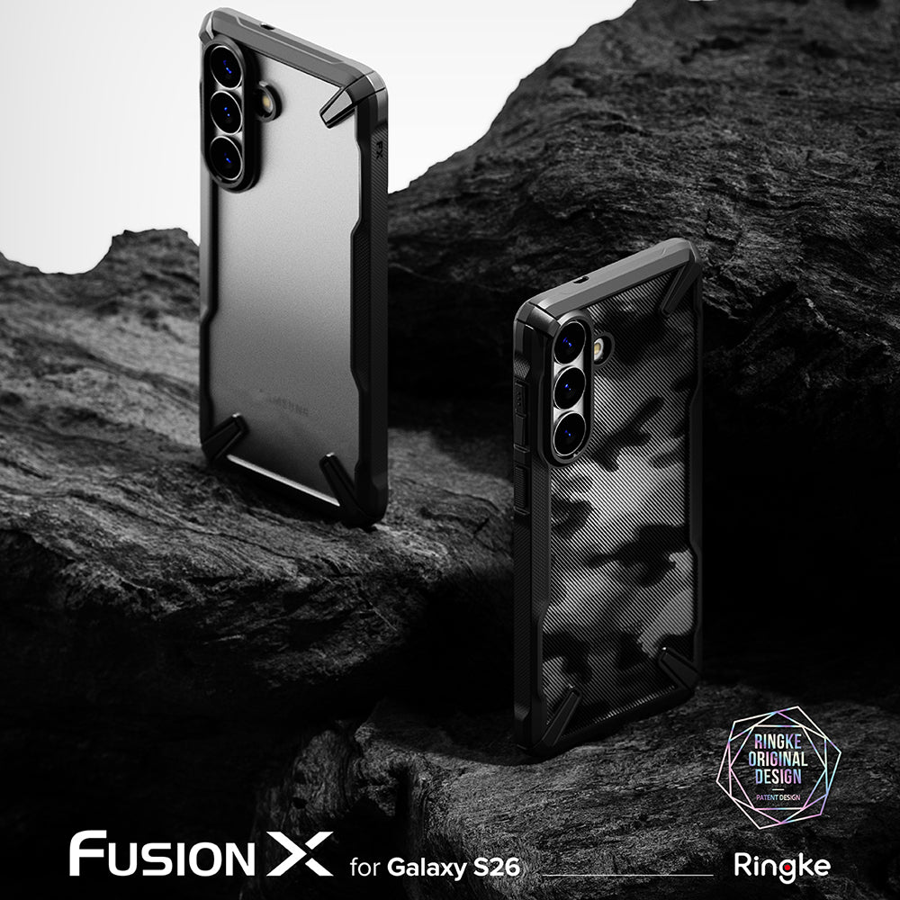 Husa pentru Samsung Galaxy S26 Plus, Ringke, Fusion X, Camuflaj
