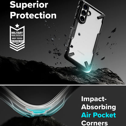 Husa pentru Samsung Galaxy S26 Plus, Ringke, Fusion X, Neagra