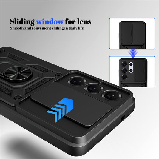 Husa pentru Samsung Galaxy S26 Plus, Techsuit, CamShield, Aurie