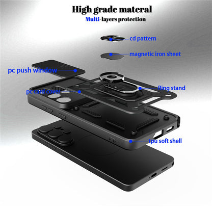 Husa pentru Samsung Galaxy S26 Plus, Techsuit, CamShield, Aurie