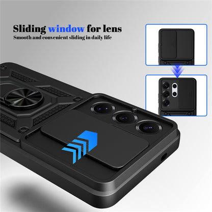 Husa pentru Samsung Galaxy S26 Plus, Techsuit, CamShield, Roz Aurie