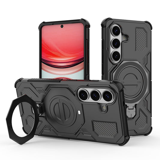 Husa pentru Samsung Galaxy S26 Plus, Techsuit, Carbon Shield Pro, Neagra