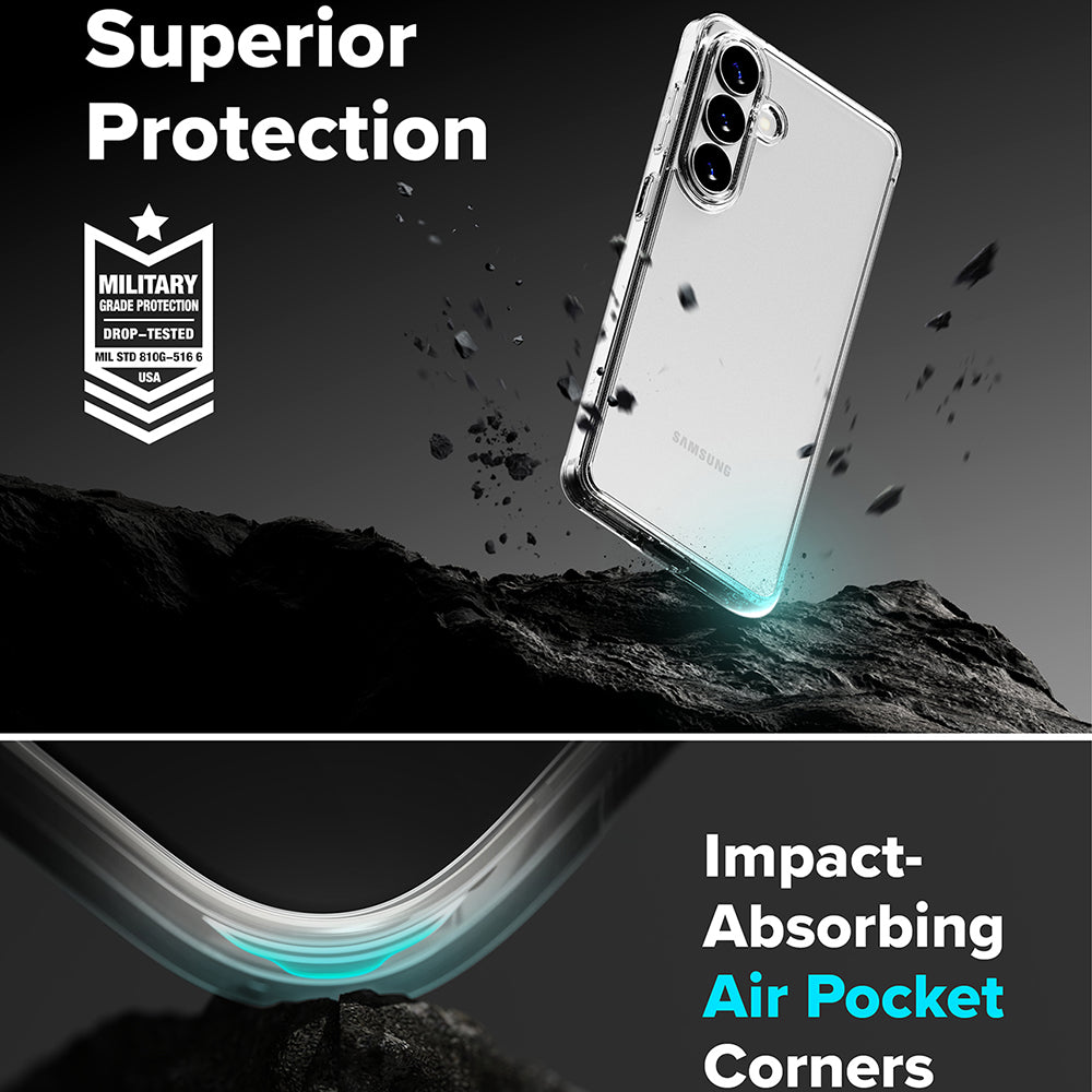 Husa pentru Samsung Galaxy S26, Ringke, Fusion, Transparenta