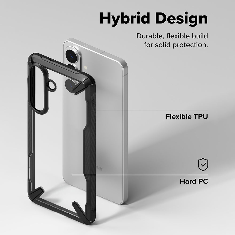 Husa pentru Samsung Galaxy S26, Ringke, Fusion X, Neagra