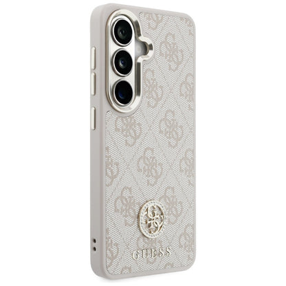 Husa pentru Samsung Galaxy S26 S942, GUESS, 4G Big Rhinestone Triangle Strap, Roz