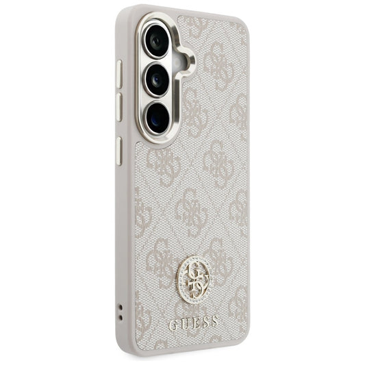 Husa pentru Samsung Galaxy S26 S942, GUESS, 4G Big Rhinestone Triangle Strap, Roz