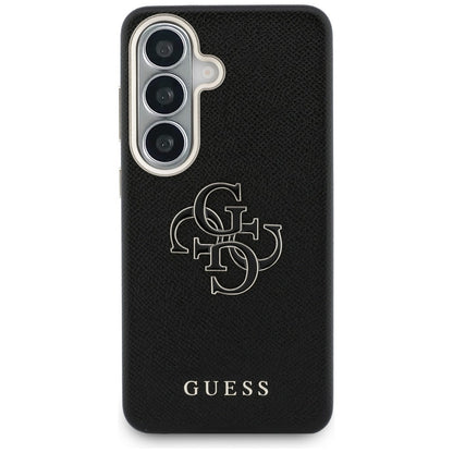 Husa pentru Samsung Galaxy S26 S942, Guess, 4G Grained Big and Classic Logo, Neagra