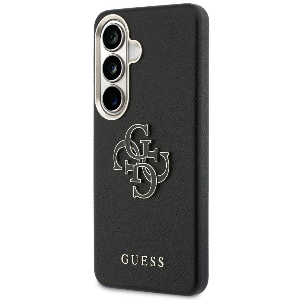 Husa pentru Samsung Galaxy S26 S942, Guess, 4G Grained Big and Classic Logo, Neagra