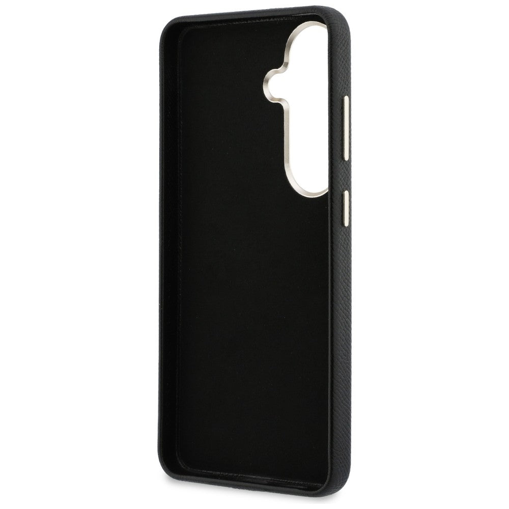 Husa pentru Samsung Galaxy S26 S942, Guess, 4G Grained Big and Classic Logo, Neagra