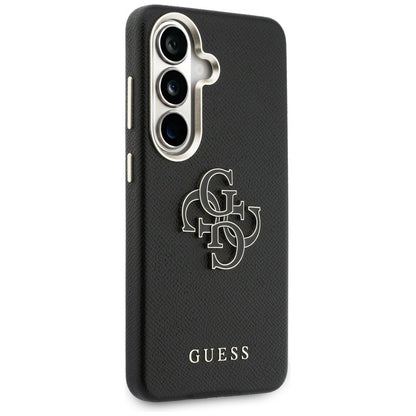 Husa pentru Samsung Galaxy S26 S942, Guess, 4G Grained Big and Classic Logo, Neagra