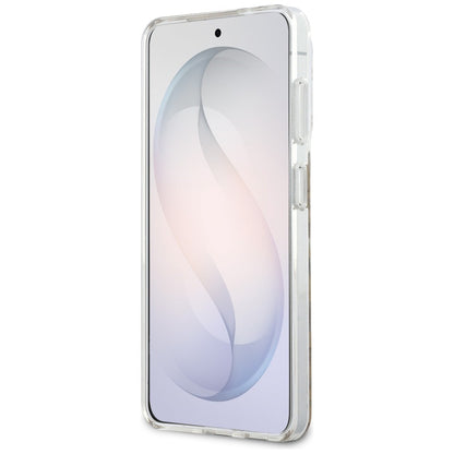 Husa MagSafe pentru Samsung Galaxy S26 S942, Guess, IML Leopard Pattern, Maro