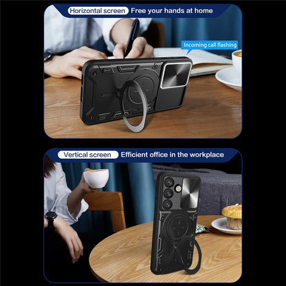 Husa pentru Samsung Galaxy S26 S942, Techsuit, CamGuard Pro, Rosie