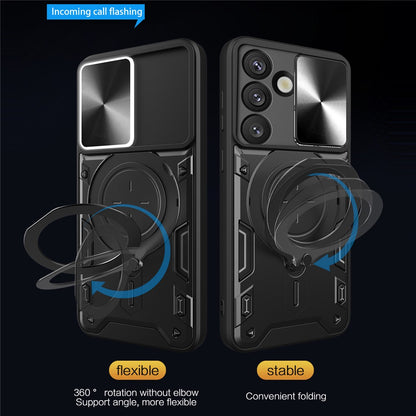 Husa pentru Samsung Galaxy S26 S942, Techsuit, CamGuard Pro, Roz Aurie
