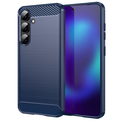 Husa pentru Samsung Galaxy S26, Techsuit, Carbon, Albastra