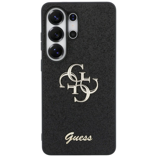 Husa pentru Samsung Galaxy S26 Ultra S948, Guess, Fixed Glitter Big 4G Metal Frame, Neagra