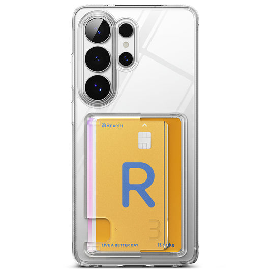 Husa pentru Samsung Galaxy S26 Ultra, Ringke, Fusion Card, Transparenta