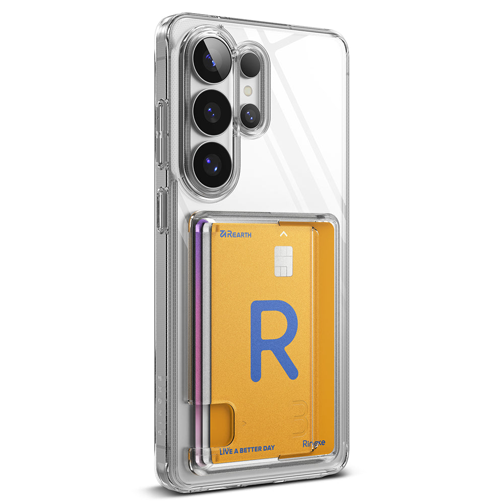 Husa pentru Samsung Galaxy S26 Ultra, Ringke, Fusion Card, Transparenta