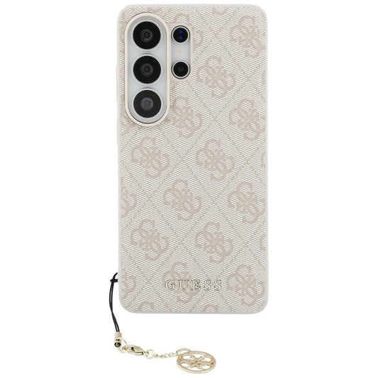 Husa pentru Samsung Galaxy S26 Ultra S948, Guess, 4G Classic Logo Charm, Roz