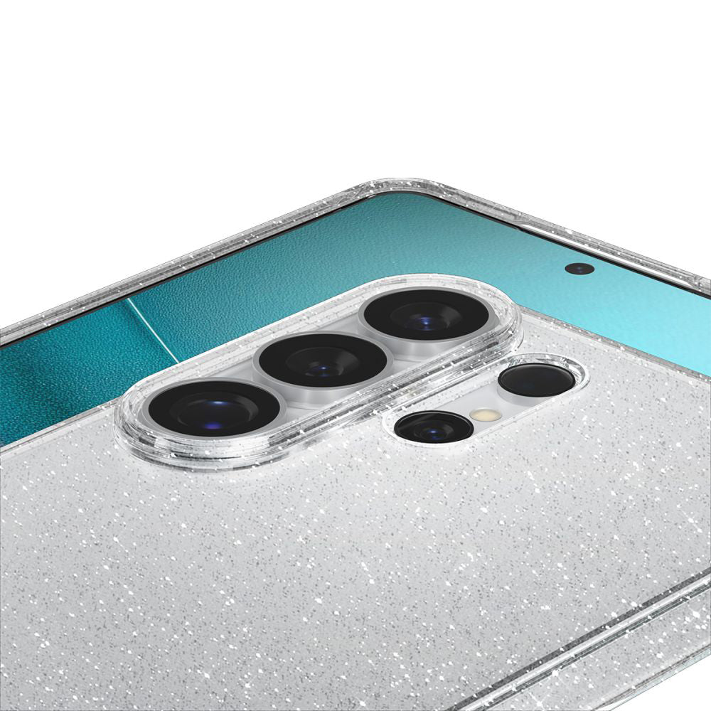 Husa pentru Samsung Galaxy S26 Ultra S948, Spigen, Liquid Crystal Glitter, Transparenta ACS10673
