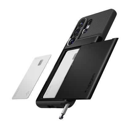 Husa pentru Samsung Galaxy S26 Ultra S948, Spigen, Slim Armor CS, Neagra ACS11036